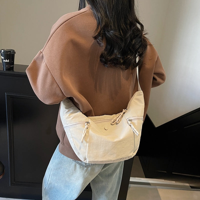 New Croissant Crossbody Shoulder Dumpling Bag Women's Moon Handbag