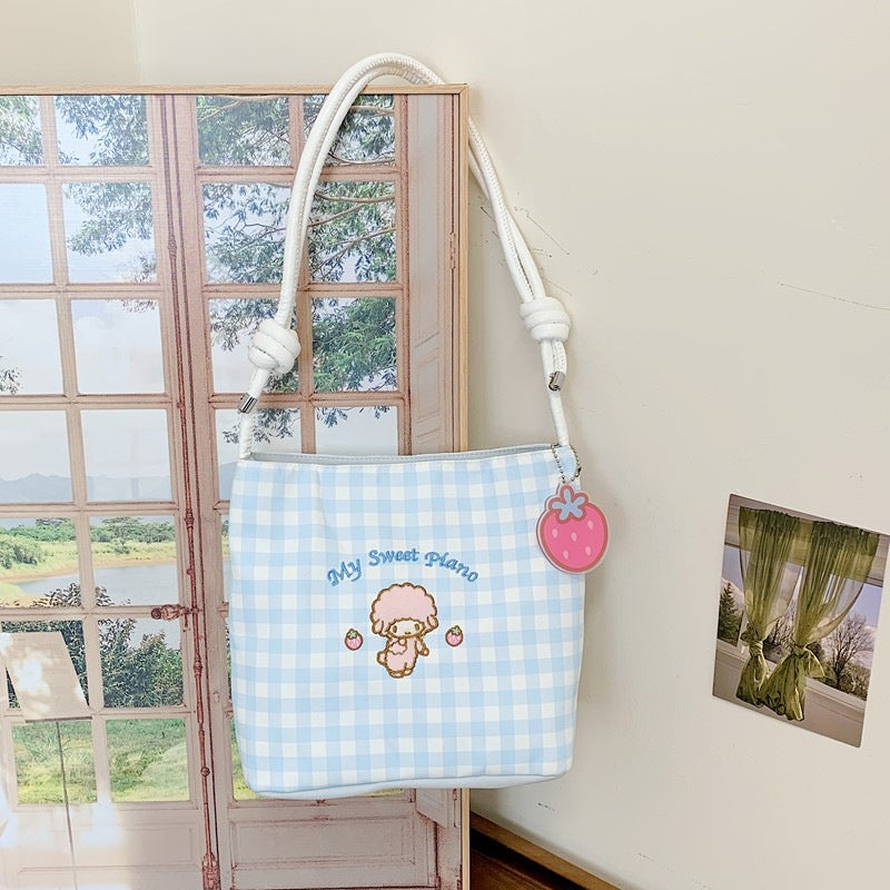Women's Cross-Body Bag New Fashion All-Match Shoulder Bag Large Capacity Leisure Commute Student Handbag