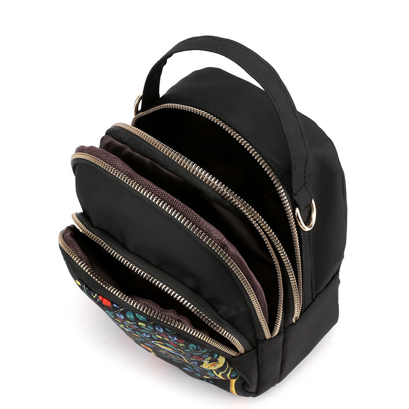 Women's Bag New Casual Korean Multi-Purpose Shoulder Bag Mini Double Backpack