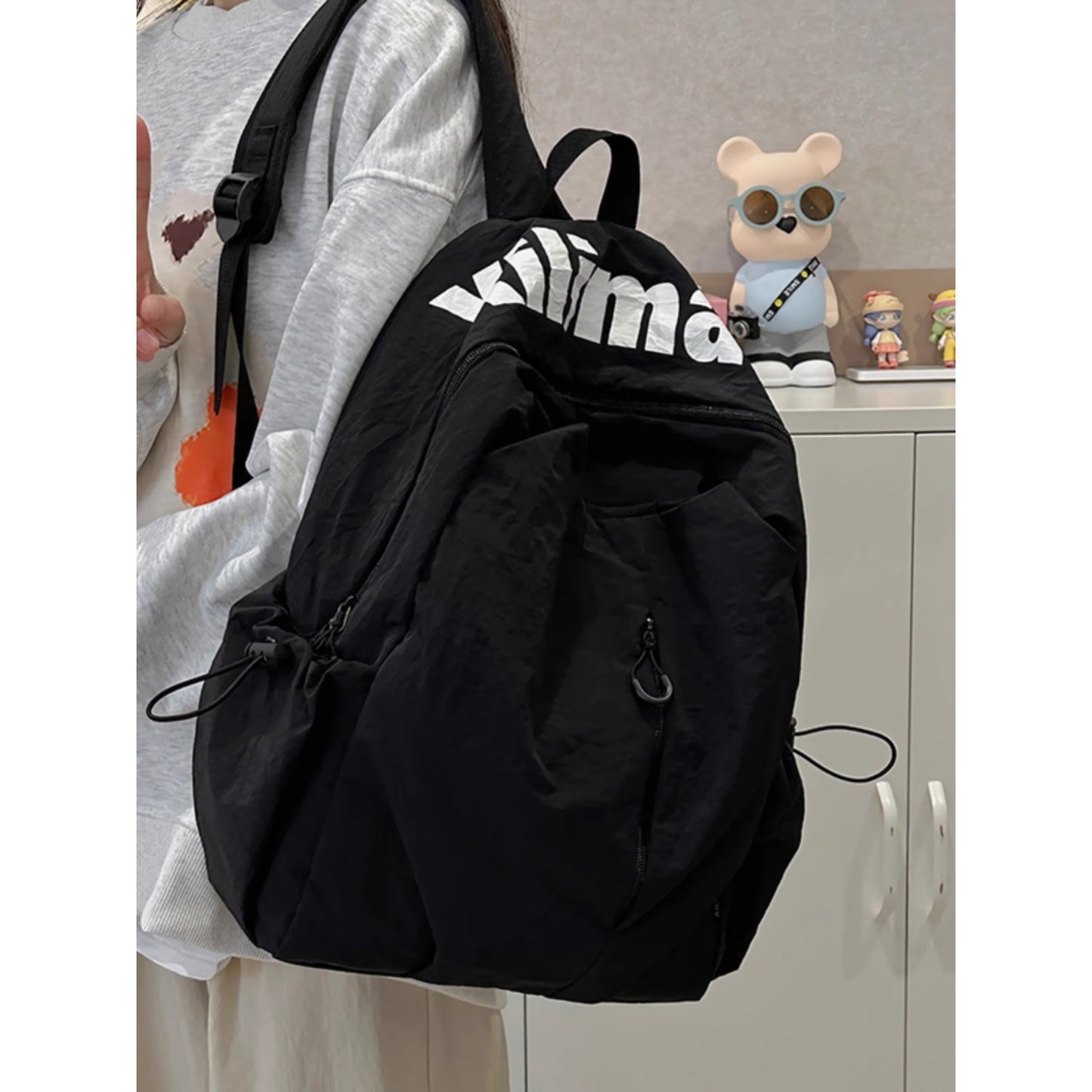 Backpack Men's and Women's Travel Lightweight Good-looking New Backpack Outdoor Mountaineering Bag