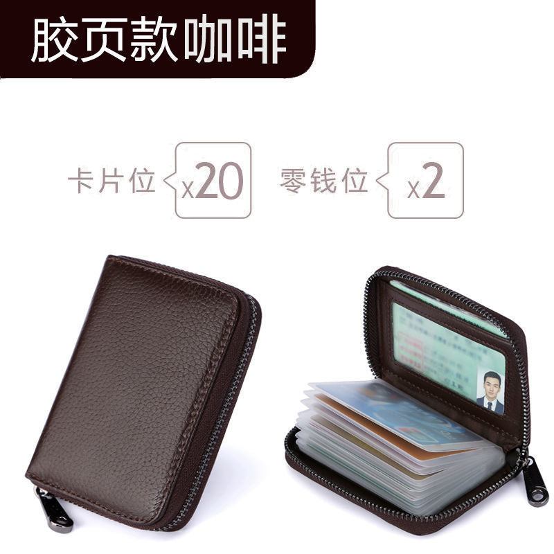 Cute Cartoon Bear Wallet with Multiple Card Slots and ID Window for Daily Use