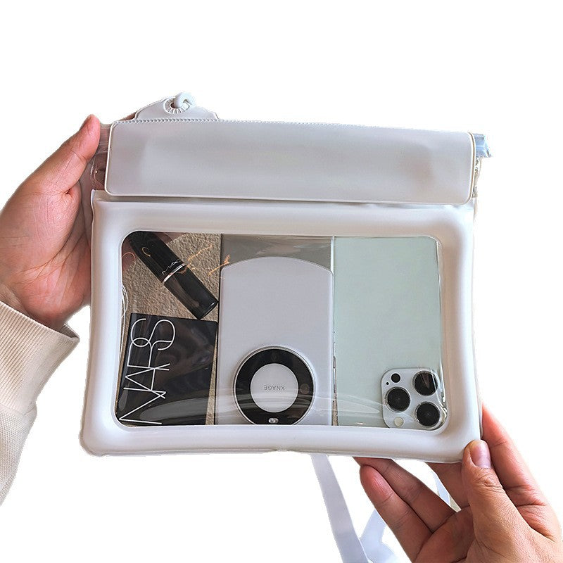 Cute Touch Screen Waterproof Mobile Phone Bag Swimming and Playing Water Essential Multiple Seal Design Adjustable Crossbody Rope
