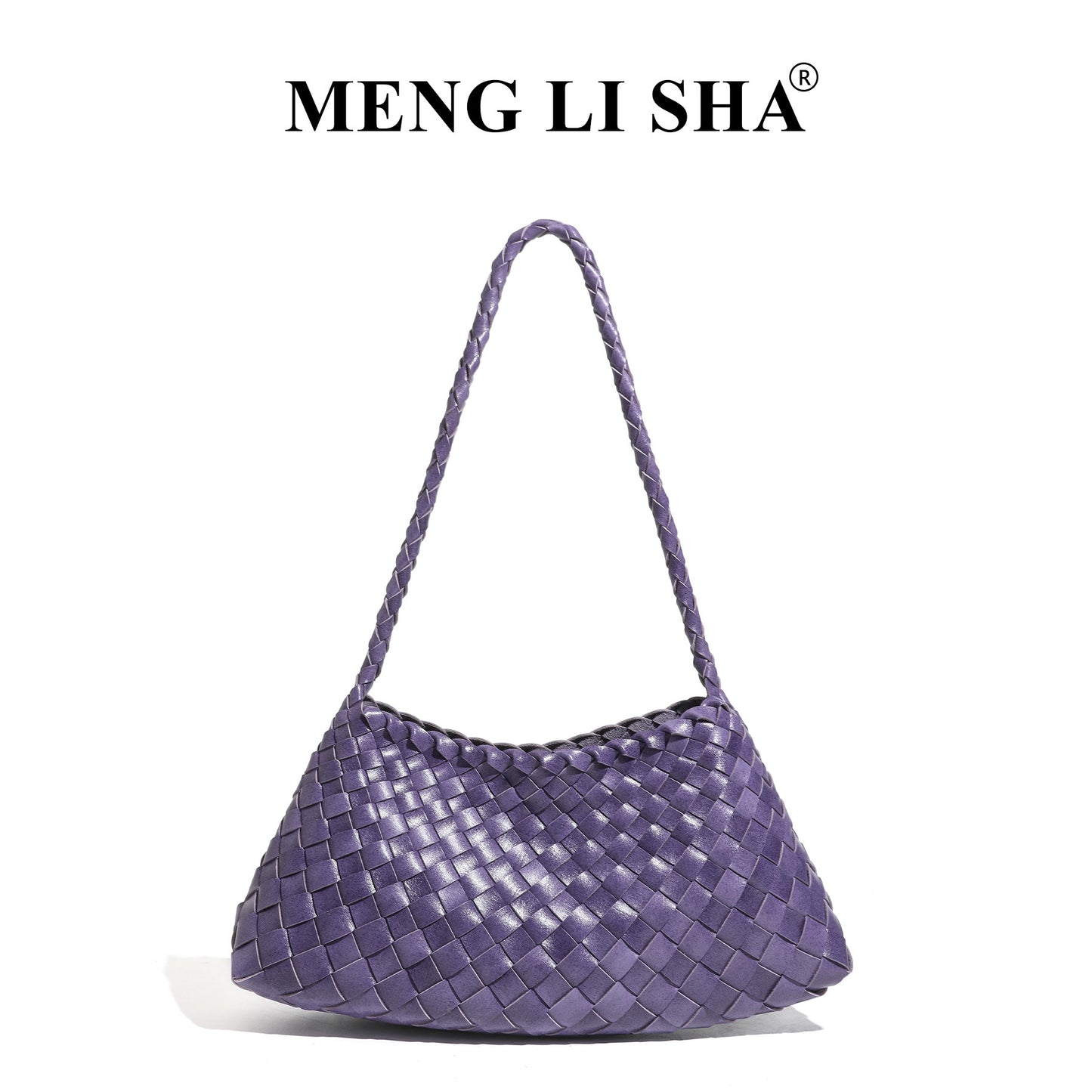 Popular Hand-Woven Bag Women's Fashion Retro Portable Vegetable Basket Bag All-Match Underarm One Shoulder Combination Bags