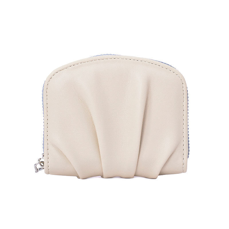 Mini Foldable Wallet for Women with Zipper Design, Lightweight and Compact, Perfect for Daily Use and Travel