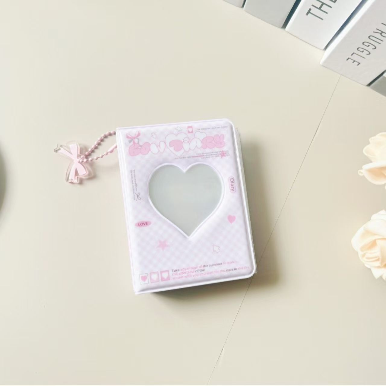 New Bow Card Binder One Palace Grid 3-Inch Polaroid Star-Chasing Storage Mini Truck My Little Pony Business Card Storage Book