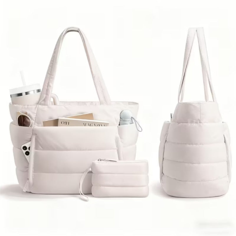 Handbag Multi-Compartment Tote Bag Short Trip Luggage Bag Shoulder Bag