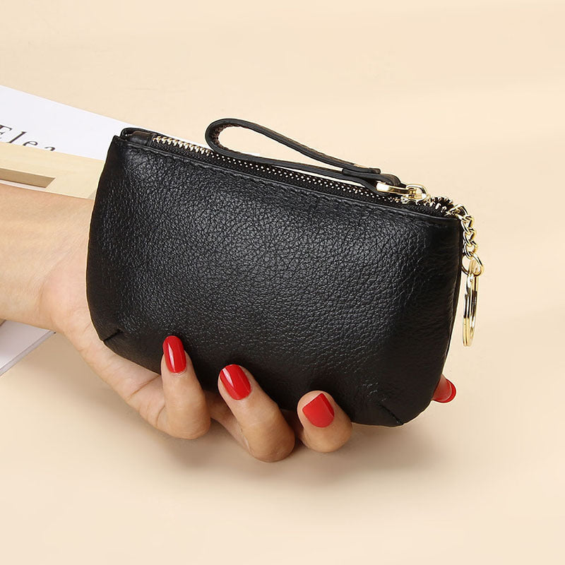 New Coin Purse Women's Mini Small Fashion Zipper Coin Short High-End Coin Purse