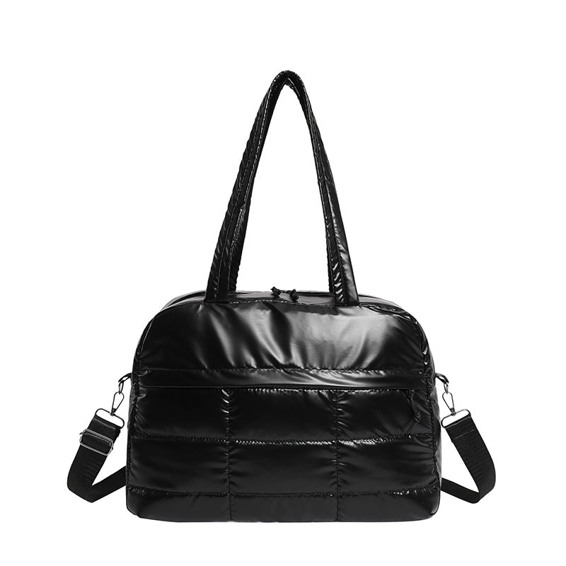 New Face Drum Bag Women's Fashion Trendy Simple and Elegant One Shoulder Crossbody Large Capacity Leisure Bag Trendy
