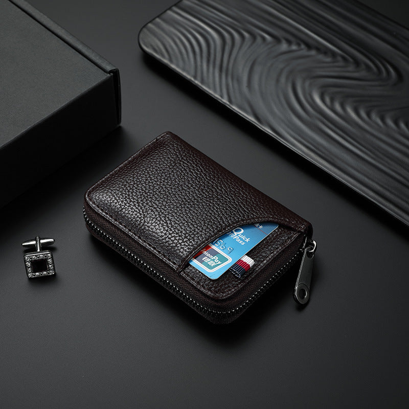 Hot Sale Bag Men's and Women's Document Bag Large Capacity Driver's License Small Wallet