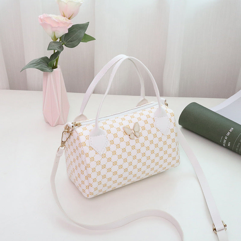 Fashion Butterfly Decoration Pillow Bag Women's Crossbody Bag Leisure Travel Versatile Trendy Small Bag