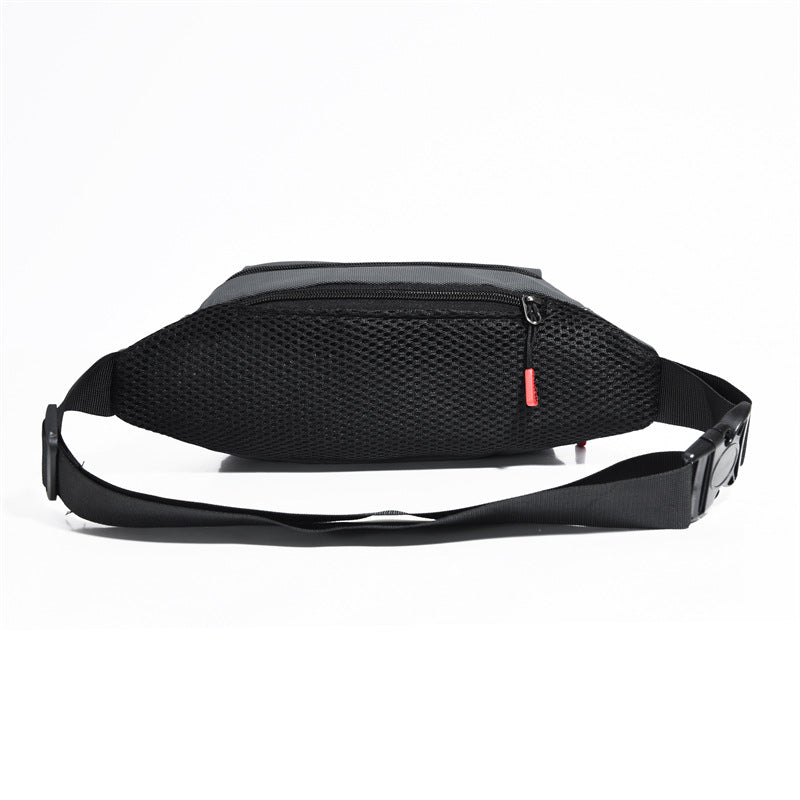 New Simple Waterproof Waist Bag Korean Style Large Capacity Personality Cash Bags Outdoor Leisure Travel Cell Phone Storage Bag