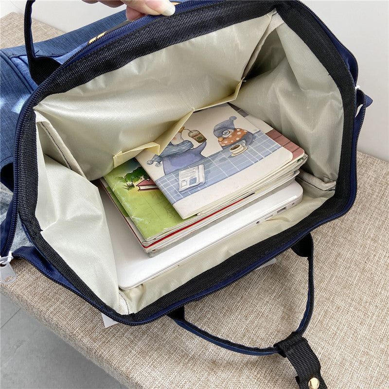 Mummy Bag Printing Large Capacity Mom Bag Expectant Mother Backpack Trendy Cool Fashion Casual Student Backpack