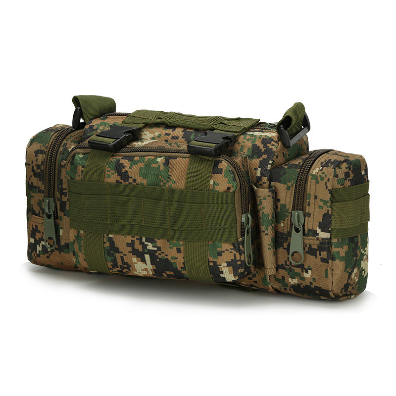 Multi-Functional Outdoor Tactical Waist Bag with Waterproof & Durable Oxford Fabric for Hiking, Fishing, Running, and Photography