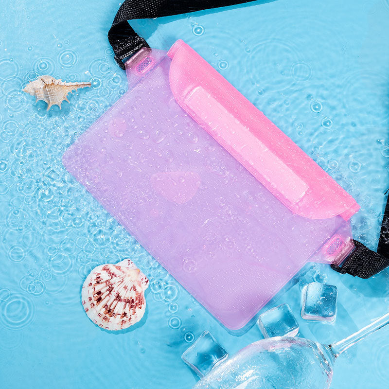 Three-Layer Sealed Transparent Mobile Phone Waterproof Bag Suitable for Swimming Mountaineering Beach Outdoor Sports