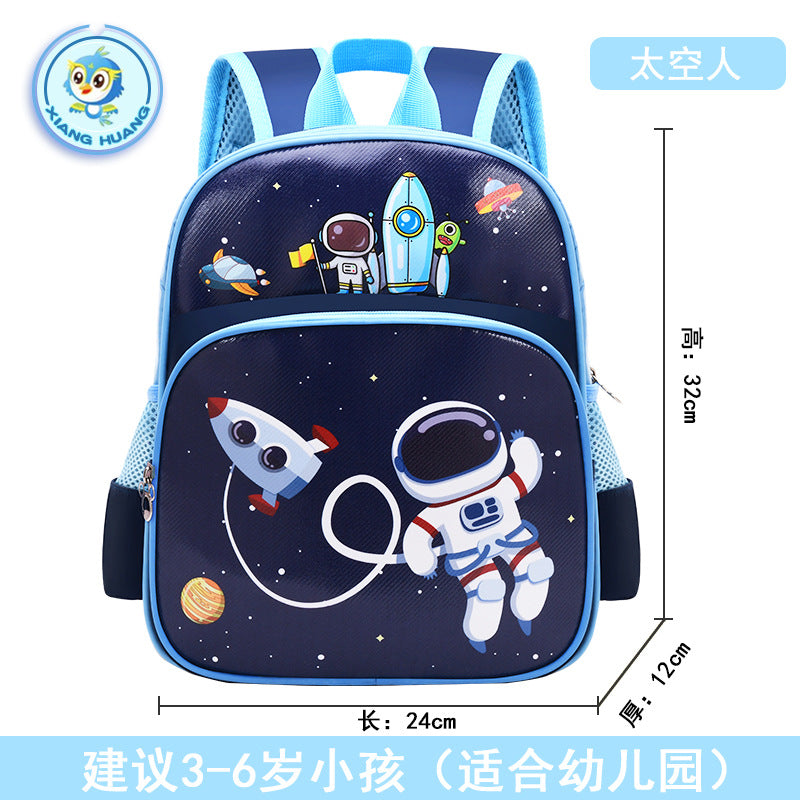 Cute Cartoon Stitch Kids Backpack for Kindergarten and School, Breathable and Waterproof Design with Thick Shoulder Straps