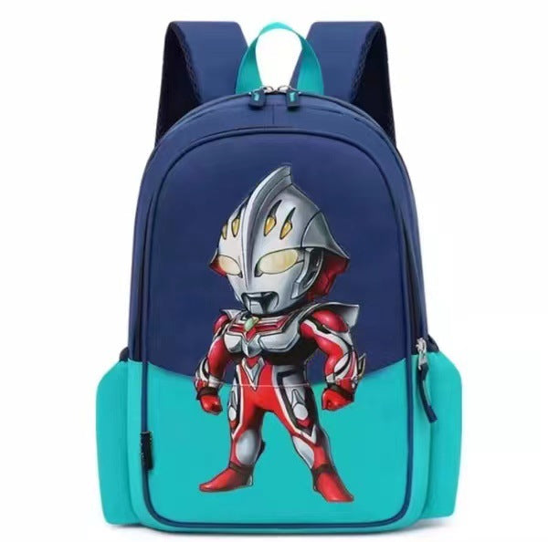 Children's Cute Cartoon Schoolbag Portable Burden Alleviation Waterproof and Hard-Wearing Backpack