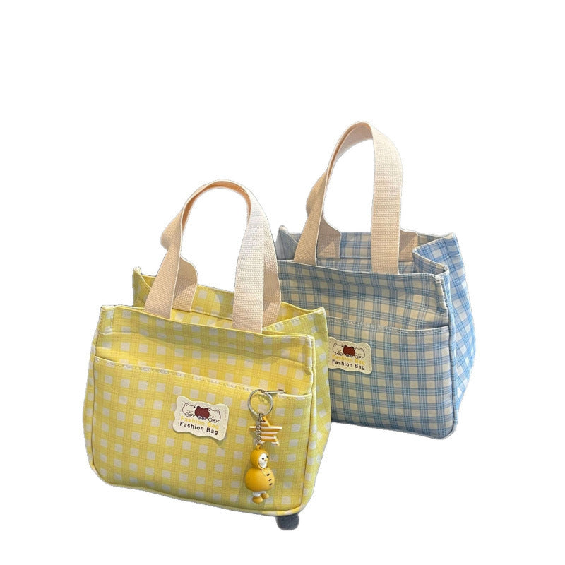 Canvas Bag Large Capacity New All-Match Office Worker Portable Mummy Super Popular Lunch Bag