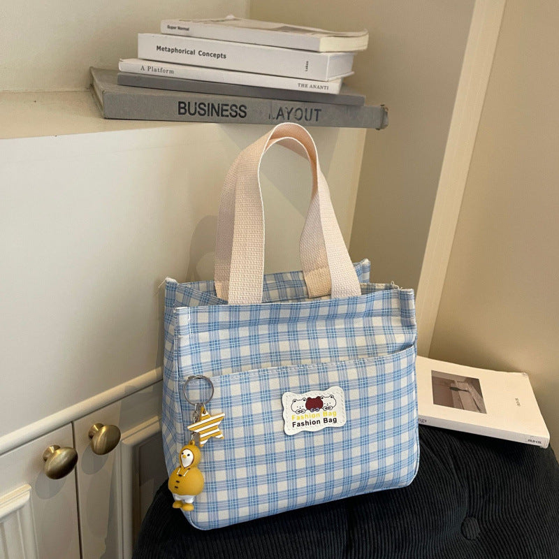 Canvas Bag Large Capacity New All-Match Office Worker Portable Mummy Super Popular Lunch Bag