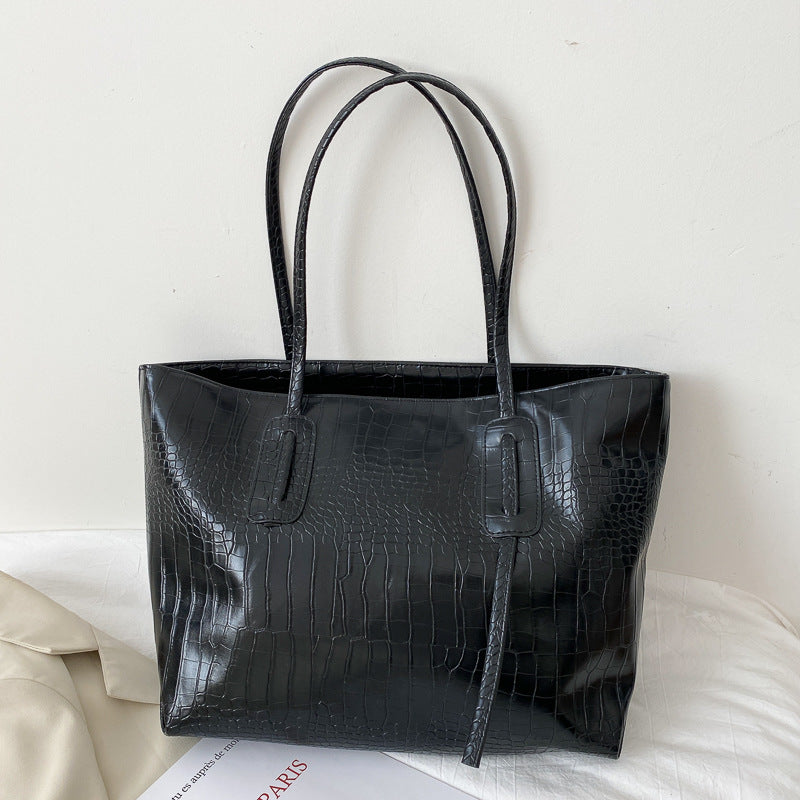 Tote Bag Women's Simple Large Capacity New Trendy Fashion All-Match Shoulder Bag