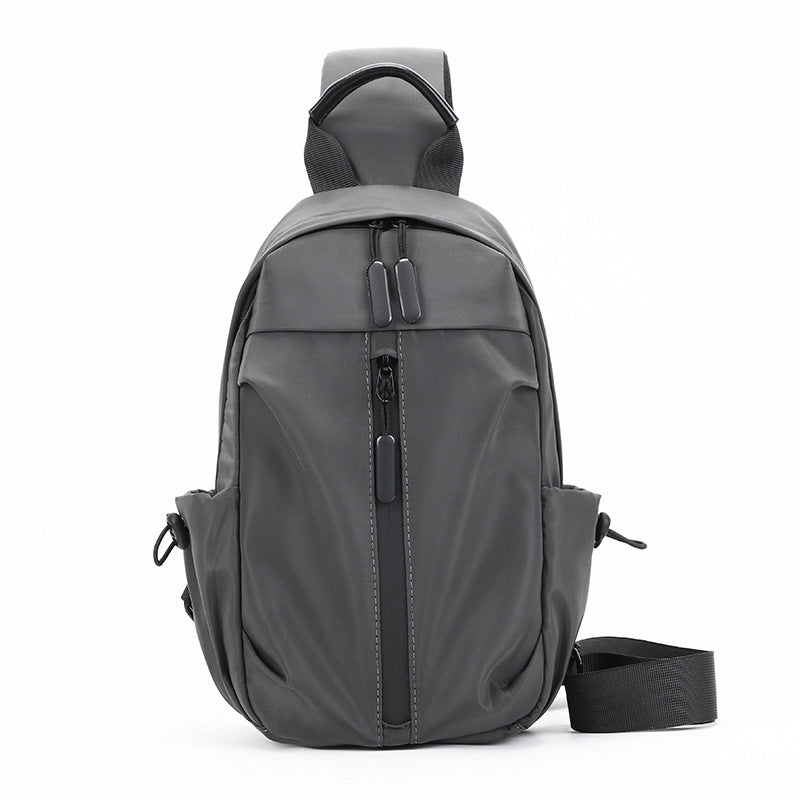 Men's Crossbody Bag Chest Bag Business Outdoor Travel New Nylon Waterproof Shoulder Bag