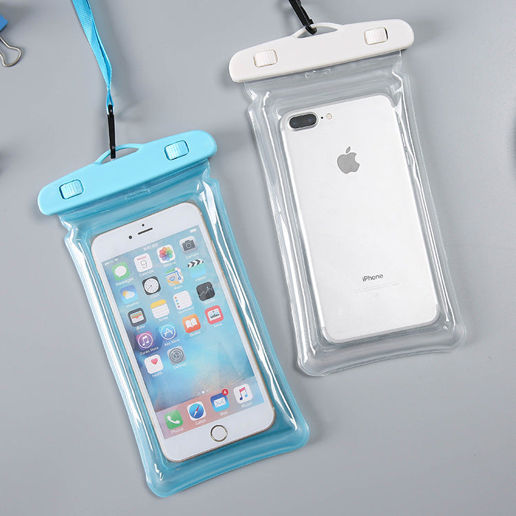 Thick Waterproof Phone Pouch with Air Cushion for Swimming, Diving, Outdoor Activities and Underwater Photography