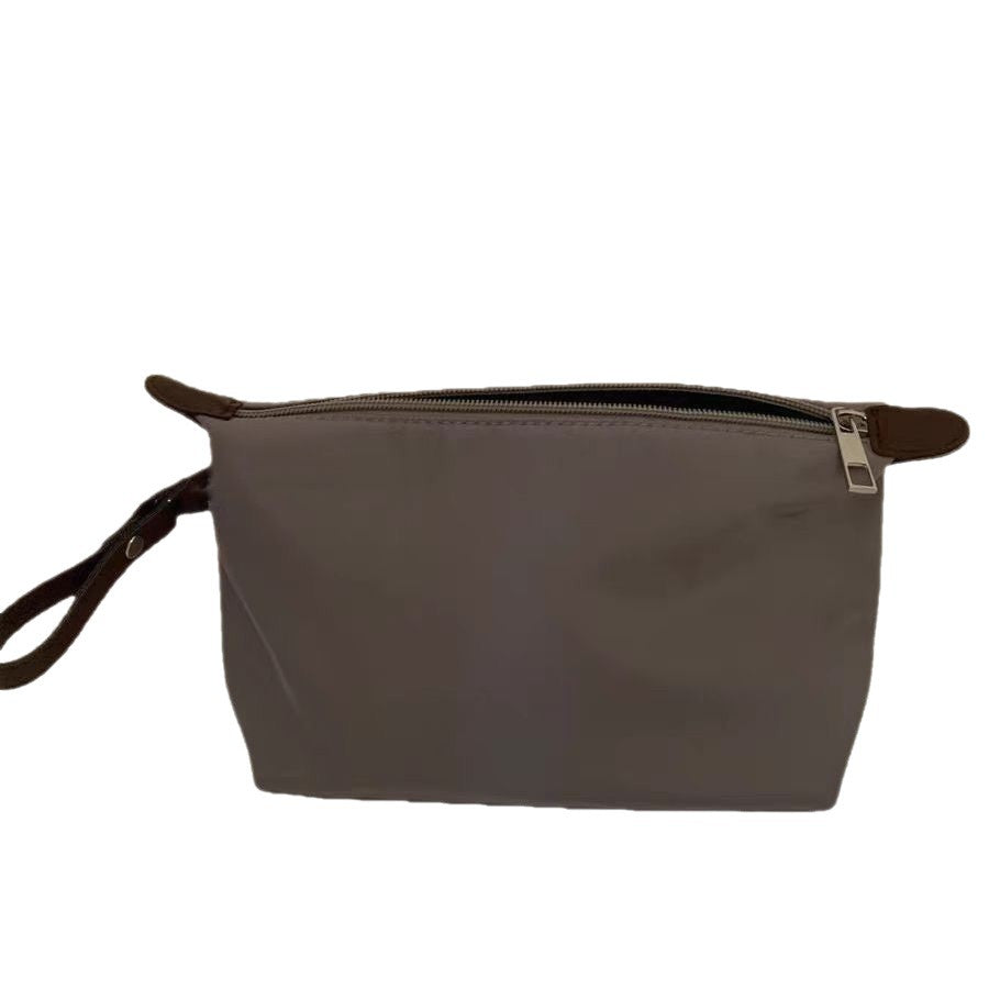 New Classic Zipper Dumpling Bag Composite Cloth Travel Storage and Carrying Men and Women Portable Cosmetic Bag