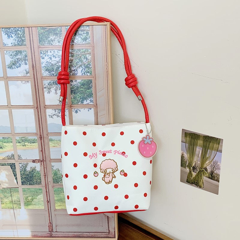 Women's Cross-Body Bag New Fashion All-Match Shoulder Bag Large Capacity Leisure Commute Student Handbag