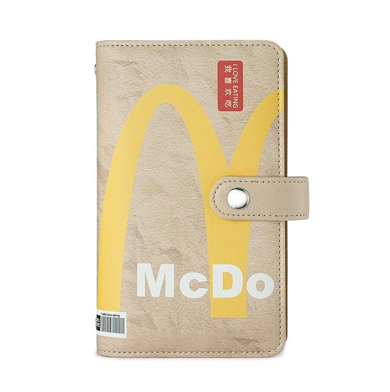 New [M Notes] Large-Capacity Saving Book Note Holder Commemorative Banknote Storage Book Financial Bag Ticket Holder