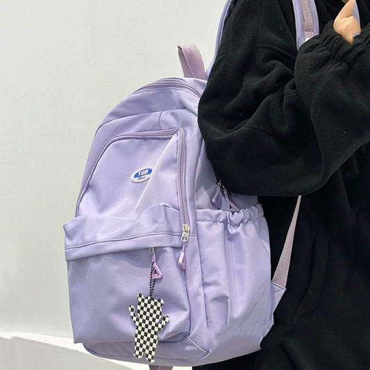 Schoolbag Female Japanese High School Student Backpack Middle School Student Youth Sense Waterproof and Hard-Wearing Backpack