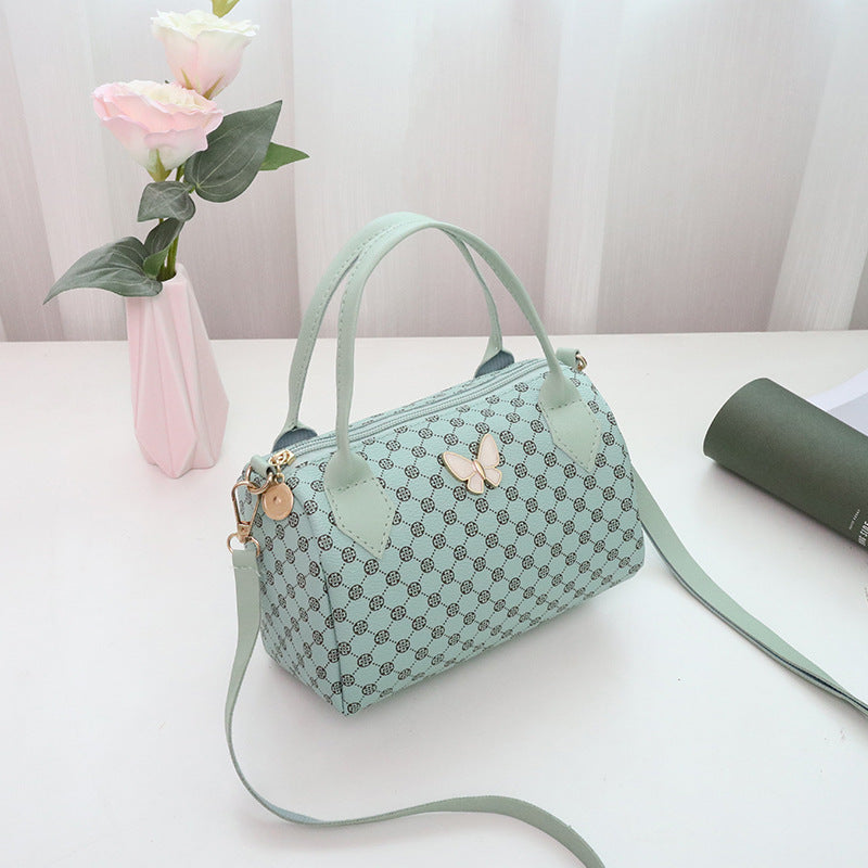 Pattern Cloth Pillow Bag Female Fashion Mobile Phone Bag Niche Fashion Korean Style Cosmetic Bag Bag