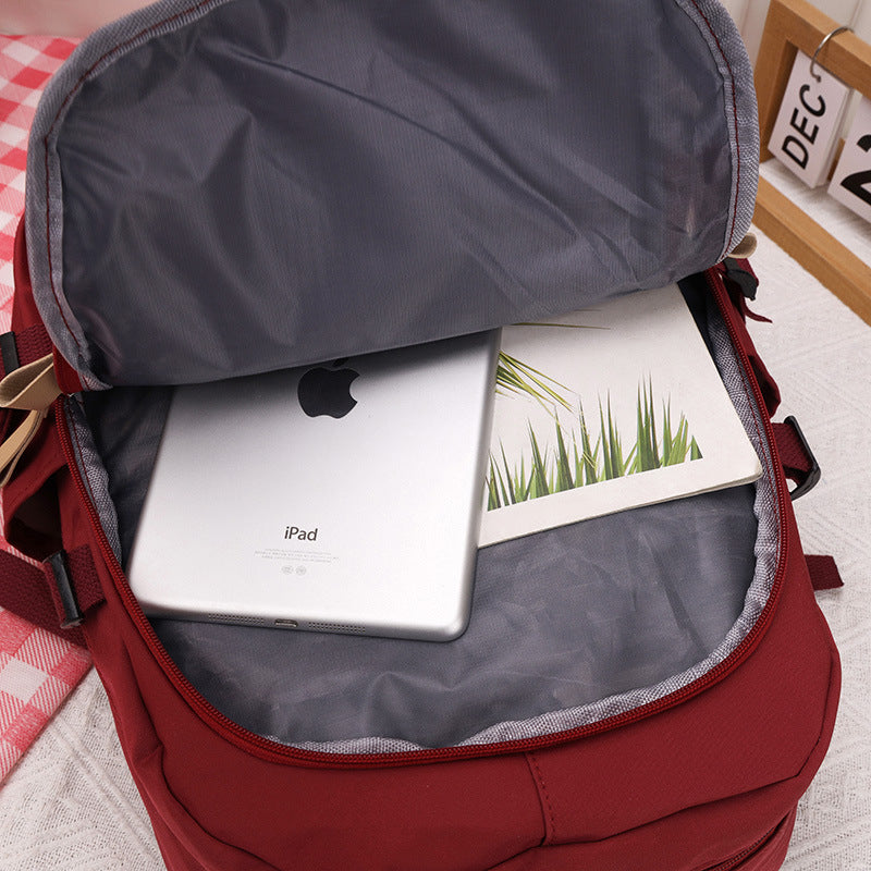 Large Capacity Fashion Backpack for Students and College Kids with Comfortable Ergonomic Design and Modern Stylish Look