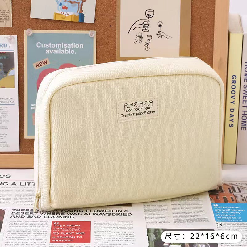 Large Capacity Multi-Functional Pencil Case with Creative Design for Students and Daily Use