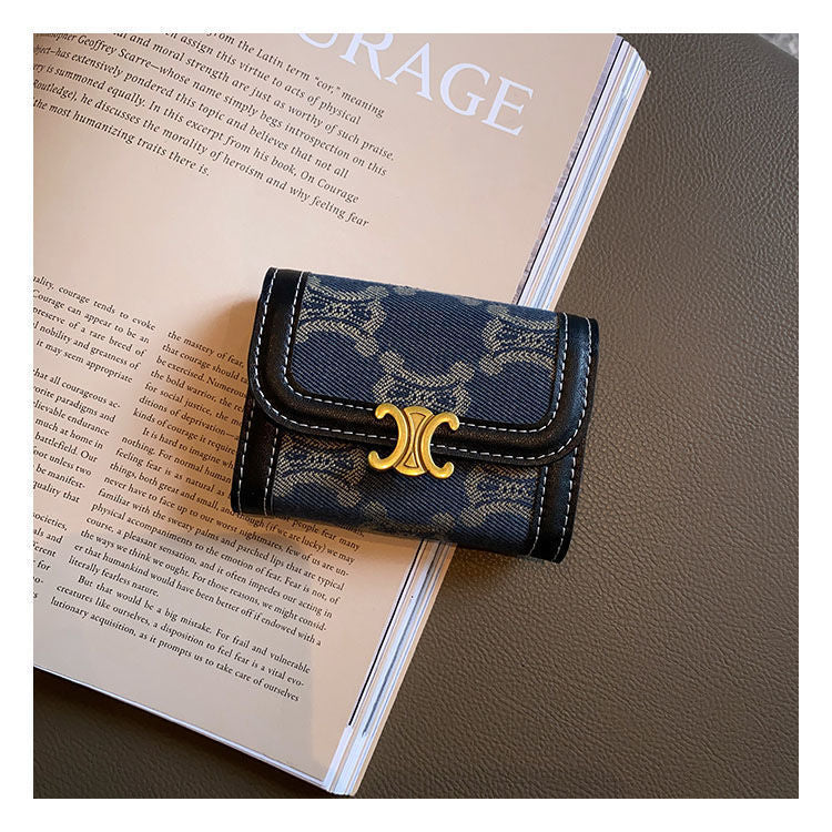 High-End Elegant Practical Card Holder Portable Coin Purse Bank Card ID Card Storage Card Case Versatile Bag Leather Case