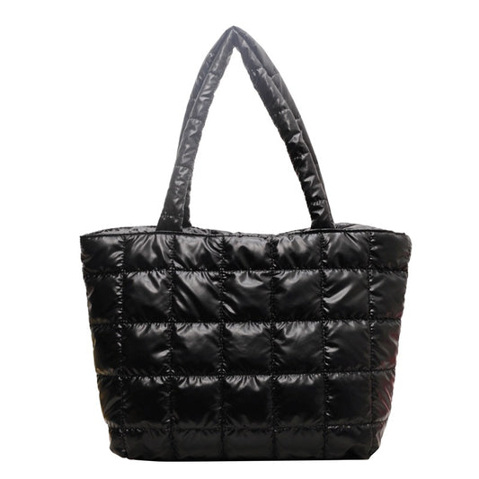 Tote Bag Women's Fashion Simple Large Capacity New Simple Fashion Shoulder Bag Commuter Hand-Carrying Bag