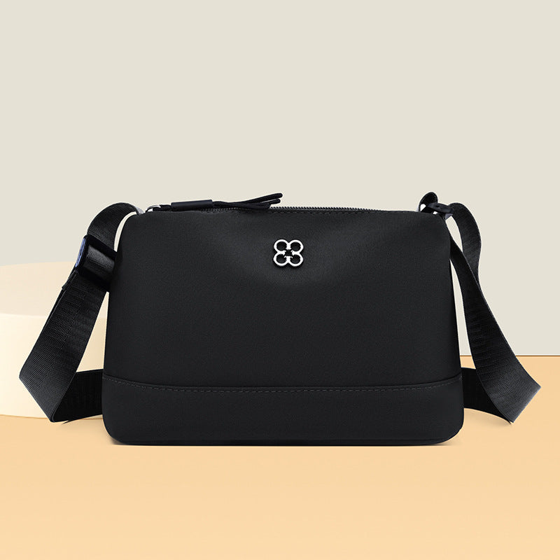 2024 New Casual Nylon Crossbody Bag for Women, Simple Fashionable Large Capacity Shoulder Bag with Zipper Closure and Phone Pocket