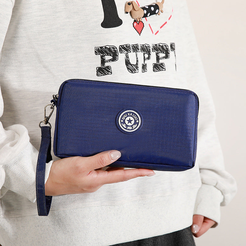 Stylish Minimalist Single-Layer Large Capacity Clutch Wallet for Phone and Essentials, Perfect for Daily Use and Travel