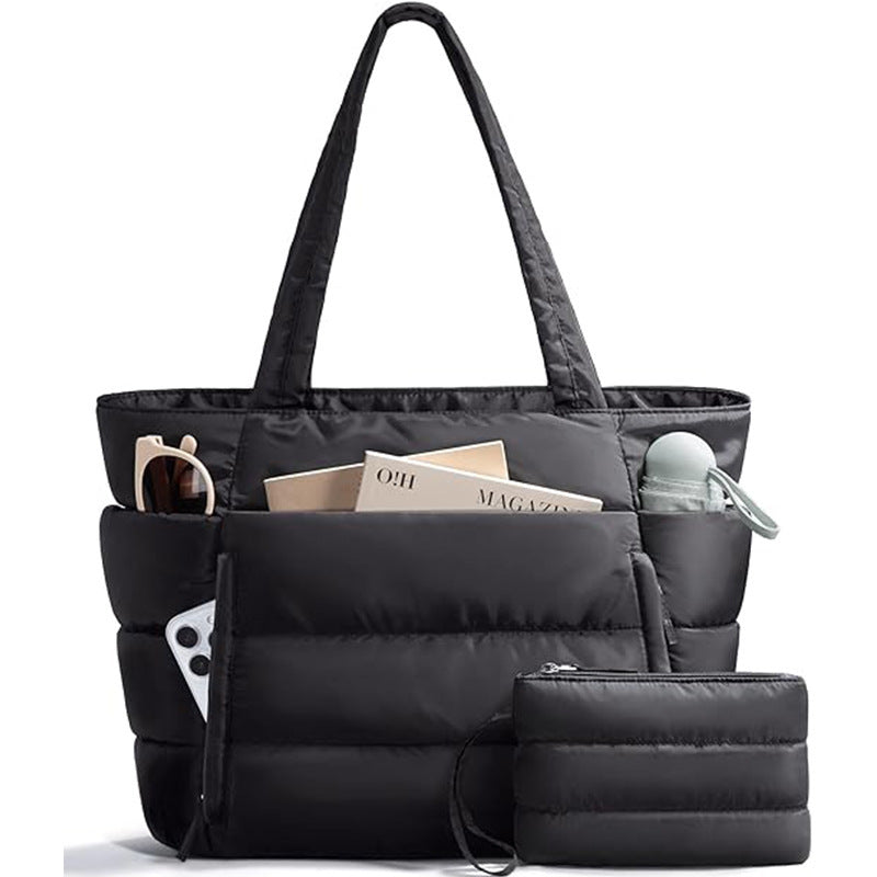 Handbag Multi-Compartment Tote Bag Short Trip Luggage Bag Shoulder Bag