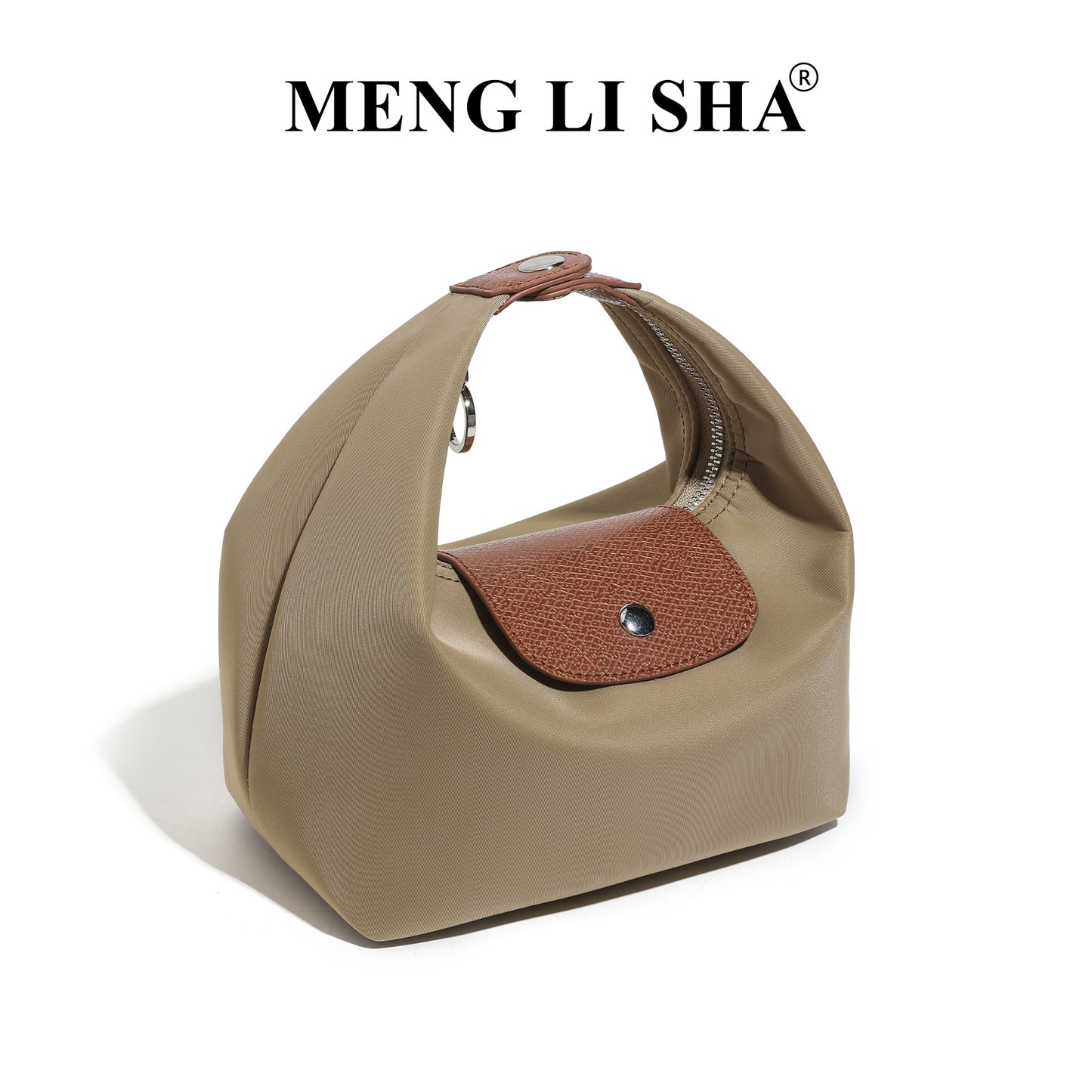 New Waterproof Nylon Lunch Box Handbag Women's Casual Hand Carrying Longqi Dumpling Bag Shoulder Messenger Bag