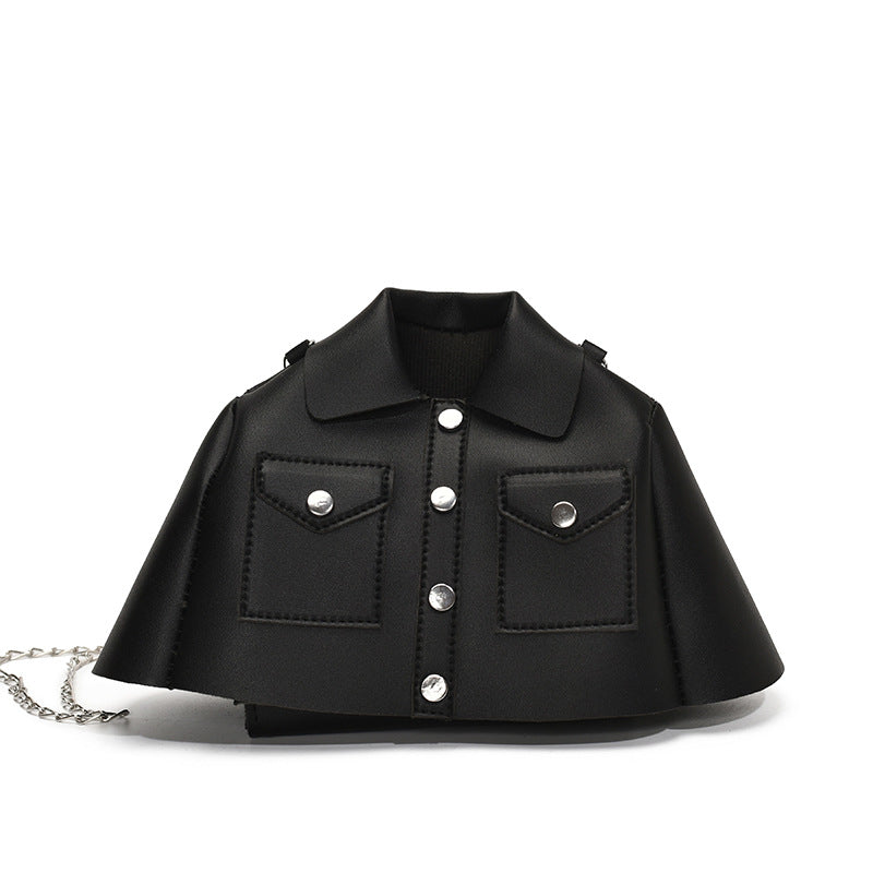 Niche Personality Design Shoulder Bag New Candy Color Fashion Shirt Bag Women's Chain Crossbody Small Square Bag