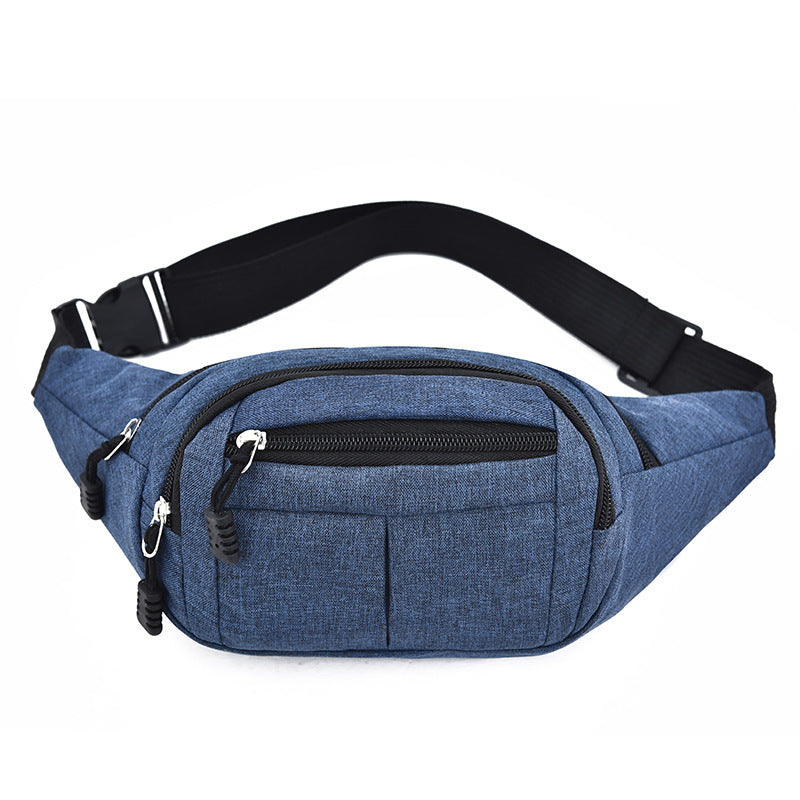 Waist Bag Men's Casual New Shoulder Chest Bag Lightweight Exercise Travel Crossbody Backpack