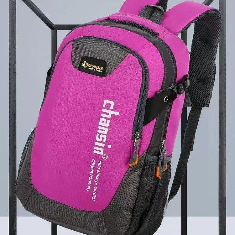 Large Capacity Backpack Men and Women Simple Waterproof Leisure Travel & Outdoor Sport Climbing Backpack