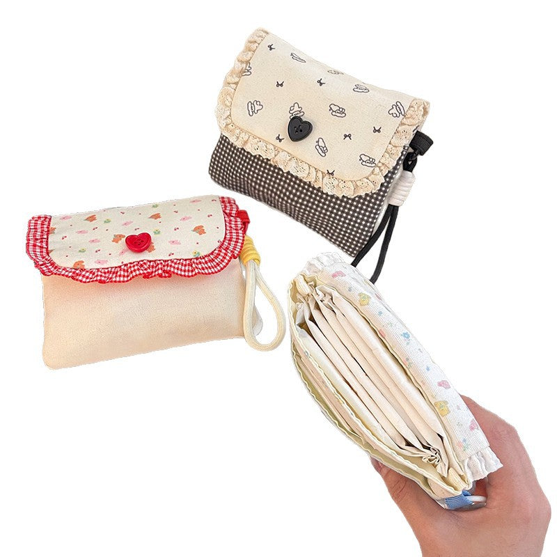 Women's Cosmetic Bag Wallet Cute Good-looking Storage Bag