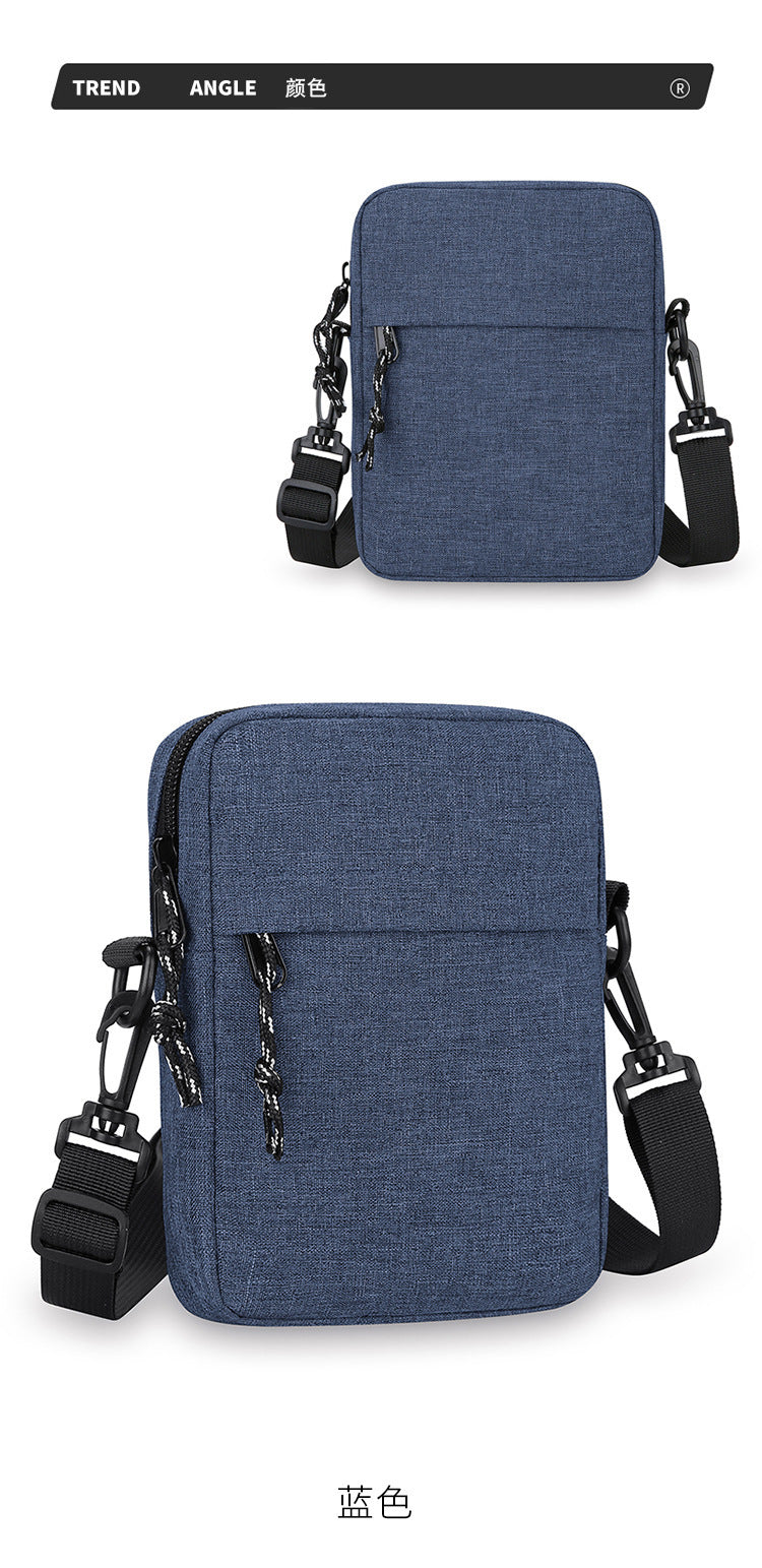 2025 New Fashion Minimalist Crossbody Bag for Men and Women, Casual Pure Color Phone Sling Bag withײɫ Design, Perfect for Daily Wear and Sports