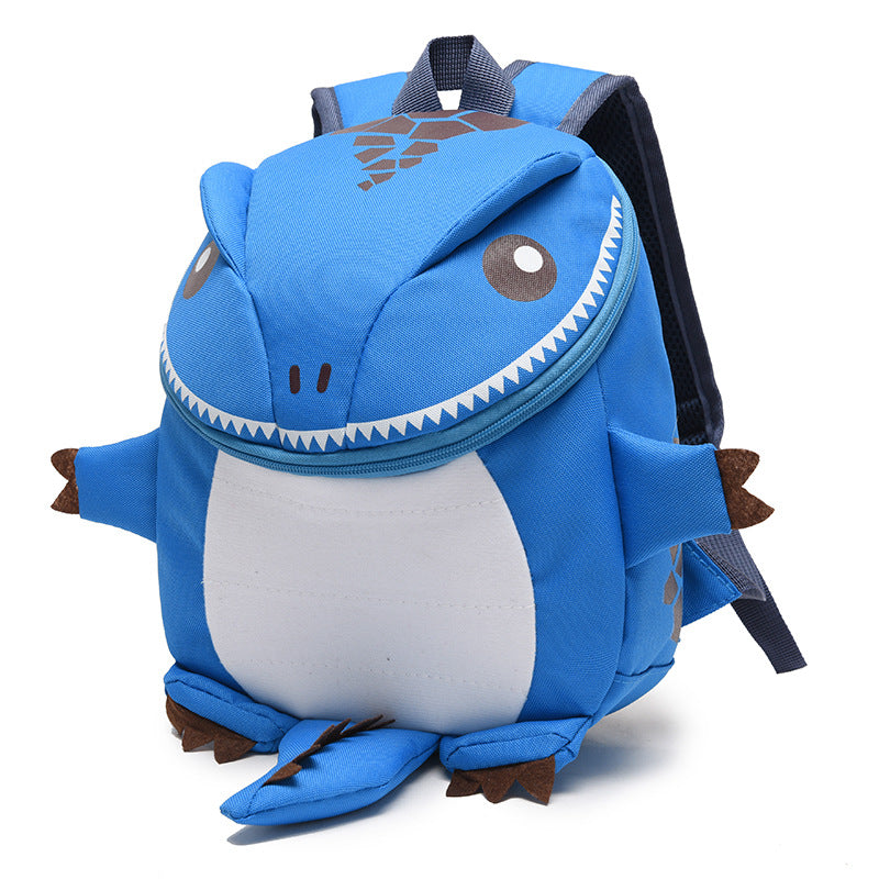 Cute Dinosaur Backpack for Kids Toddler School Bag Cartoon Design Anti-theft Lightweight Dual Shoulder Bag