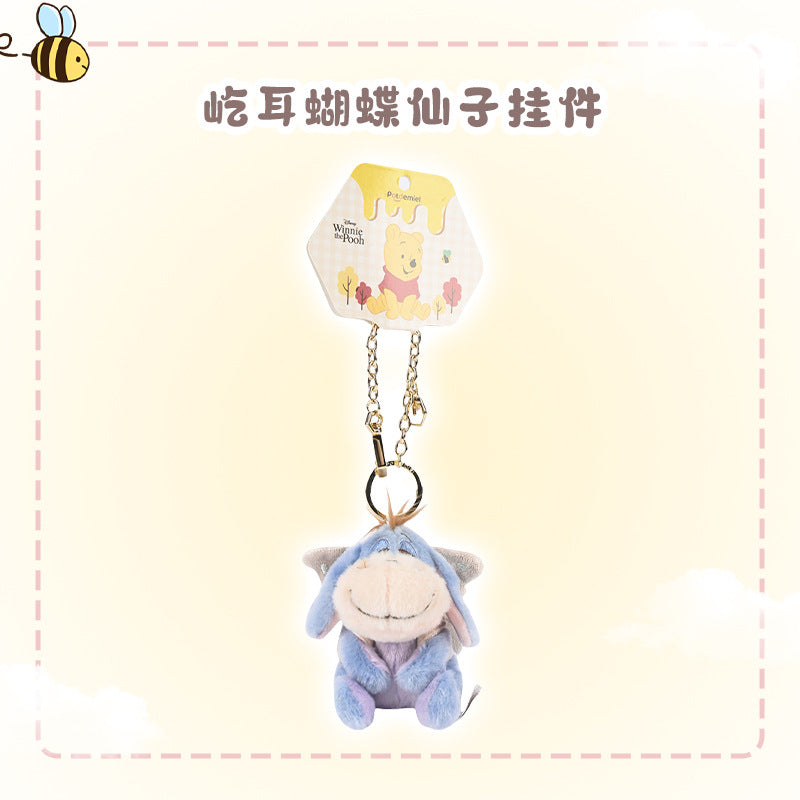 Girls Crossbody Bag Strawberry Bear Plush Head-Shaped Satchel Cute Animal Shape