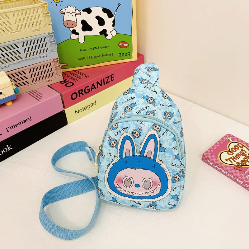 Summer New Children's Cartoon Chest Bag Waist Bag All-Match Crossbody Lightweight Change Purse