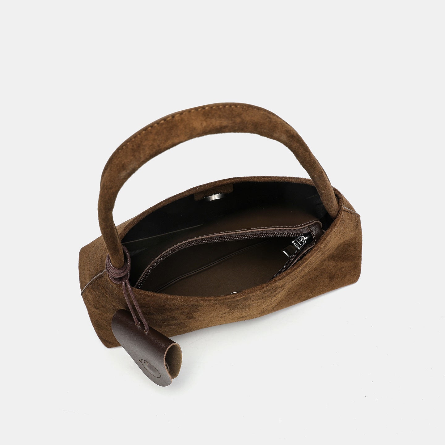 New Bags Women's Autumn and Winter Suede Surface New French Portable Underarm Baguette Bag High-Grade Mother and Child Bag
