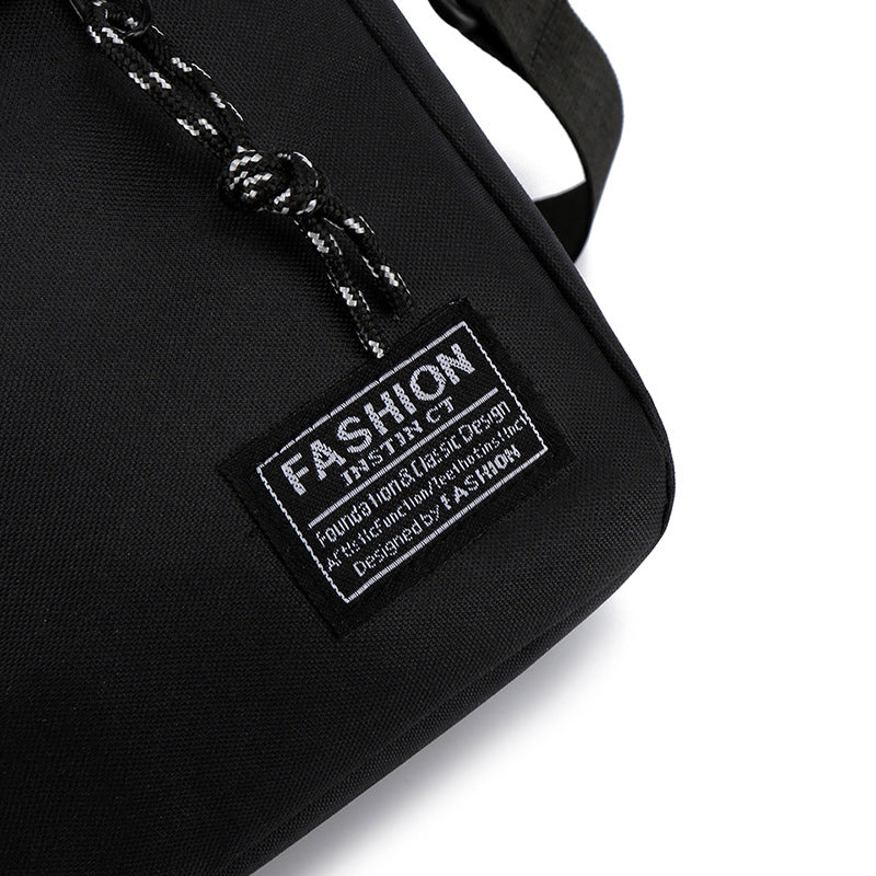 Men's Messenger Bag Mobile Phone Bag Waterproof Ultralight Outdoor Travel Shoulder Bag Urban Simple Style