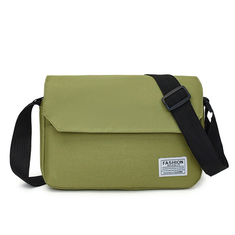 Men's Messenger Bag Fashion Simple Shoulder Bag Large Capacity Waterproof Lightweight Outdoor