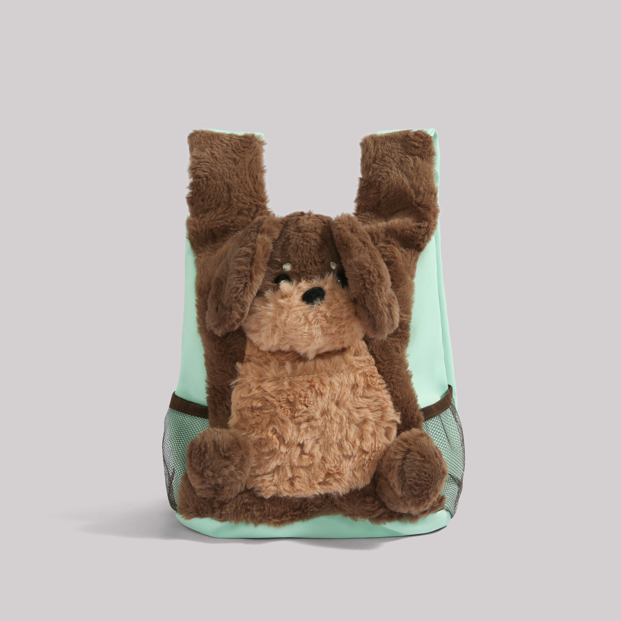Cute Plush Penguin Backpack for Kids - Adorable Animal Design with Breathable Mesh and Comfortable Curved Straps
